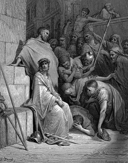 Надругательство римских воинов над Иисусом Христом