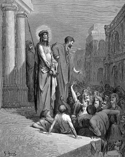Пилат выводит к народу Иисуса Христа